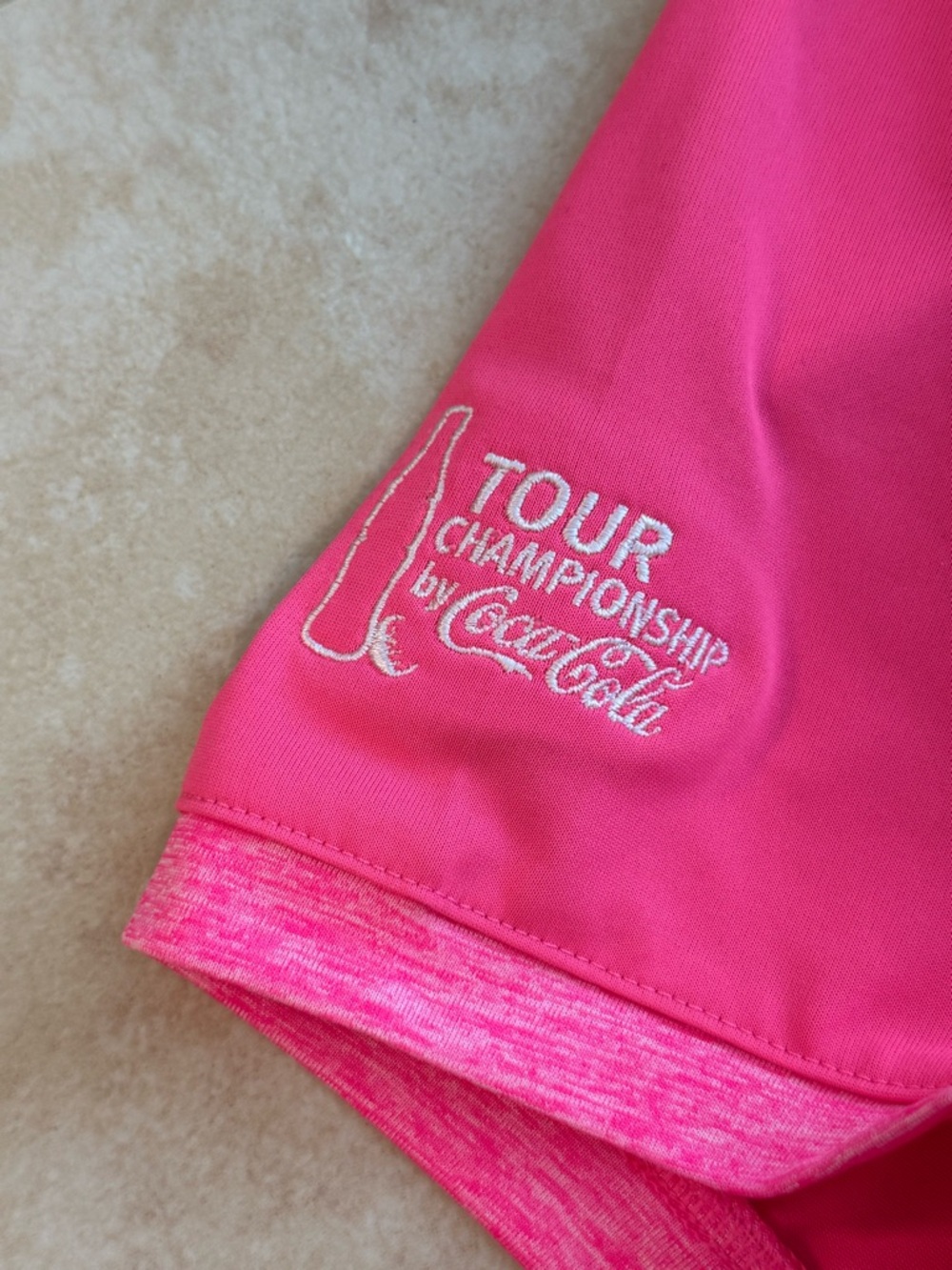 Adidas Size M Women’s Pink Golf Polo Top - Short-Sleeve Shirt - Picture 3 of 4